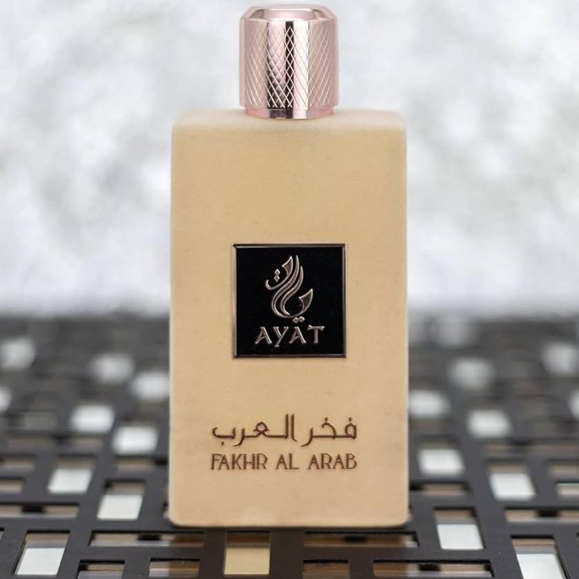 Fakhr Al Arab Ayat 100ml Eau De For Men Women Perfume Spray Jasmin Wood Vanilla
