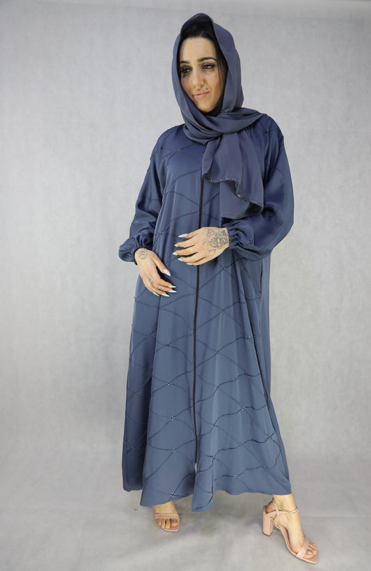 Blue Color abaya with zip going down, modest Abaya For Women,abaya abayas modest abaya dress modest dresses black abaya modest dress abaya united kingdom white abaya abaya for women modest dresses for women modest maxi dresses women abaya abaya dress dresses abayas for women jilbab abaya islamic clothing modest clothing for women modest clothing dresses