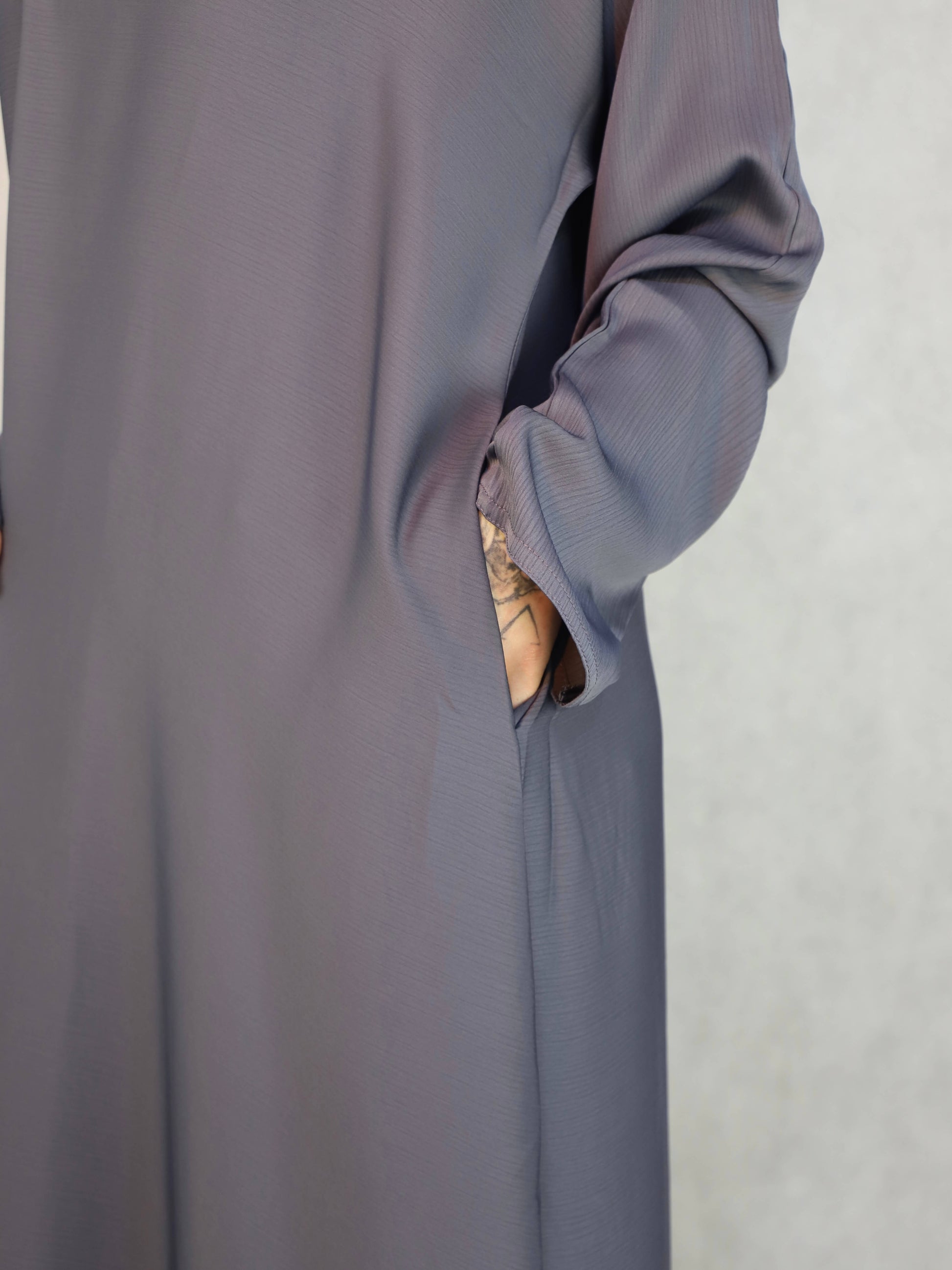 Maya, Stylish  Grey Colour Abaya  For Women Modest Dress