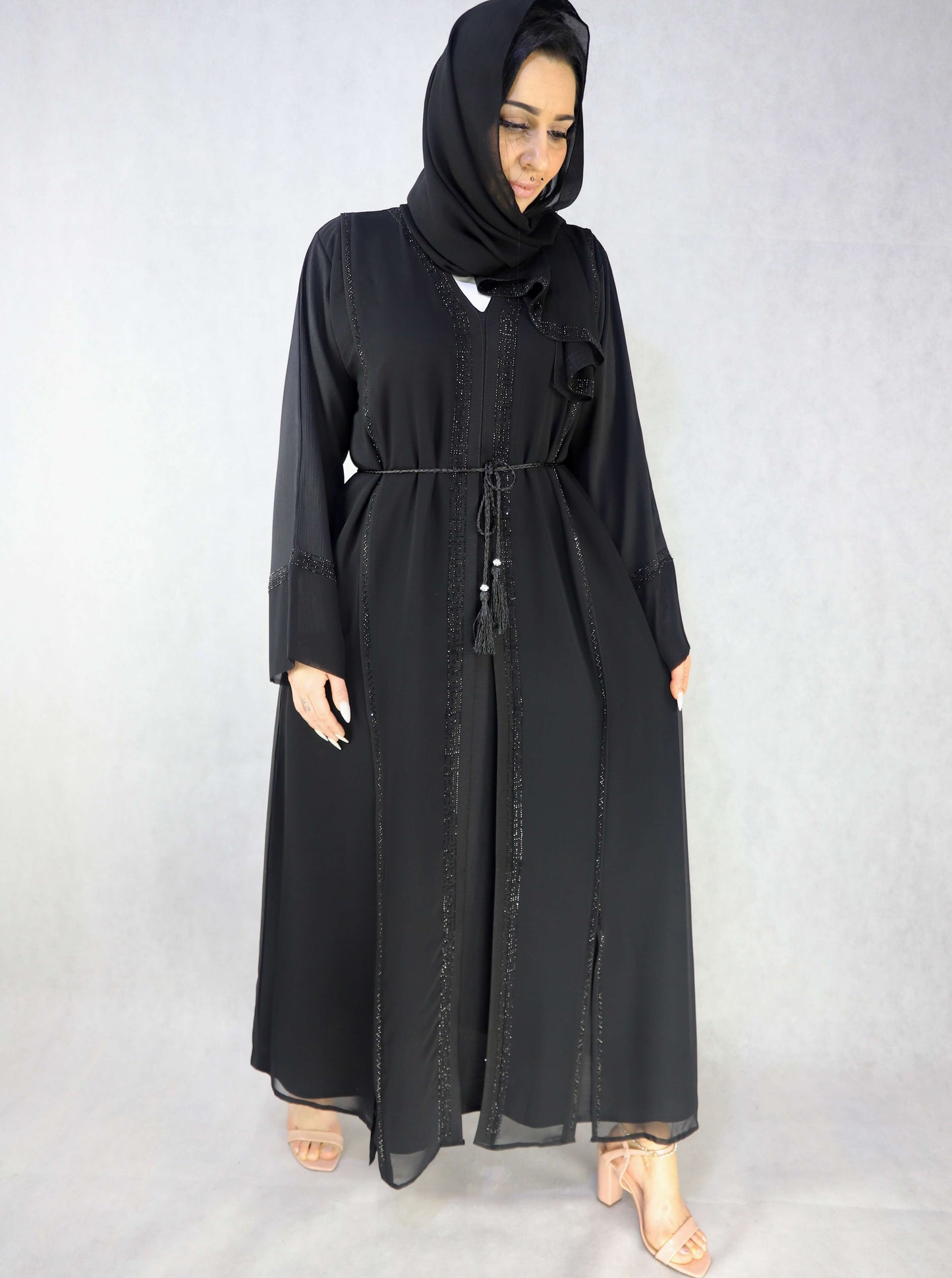 chiffon Abaya And zoom material black abaya For Women with  pockets,"abaya, abayas,modest abaya dress, modest dresses, black abaya, modest dress, abaya united kingdom, white abaya, abaya for women, modest dresses for women, modest maxi dresses, women abaya, abaya dress dresses, abayas for women, jilbab abaya islamic clothing modest clothing for women modest clothing dresses"; 