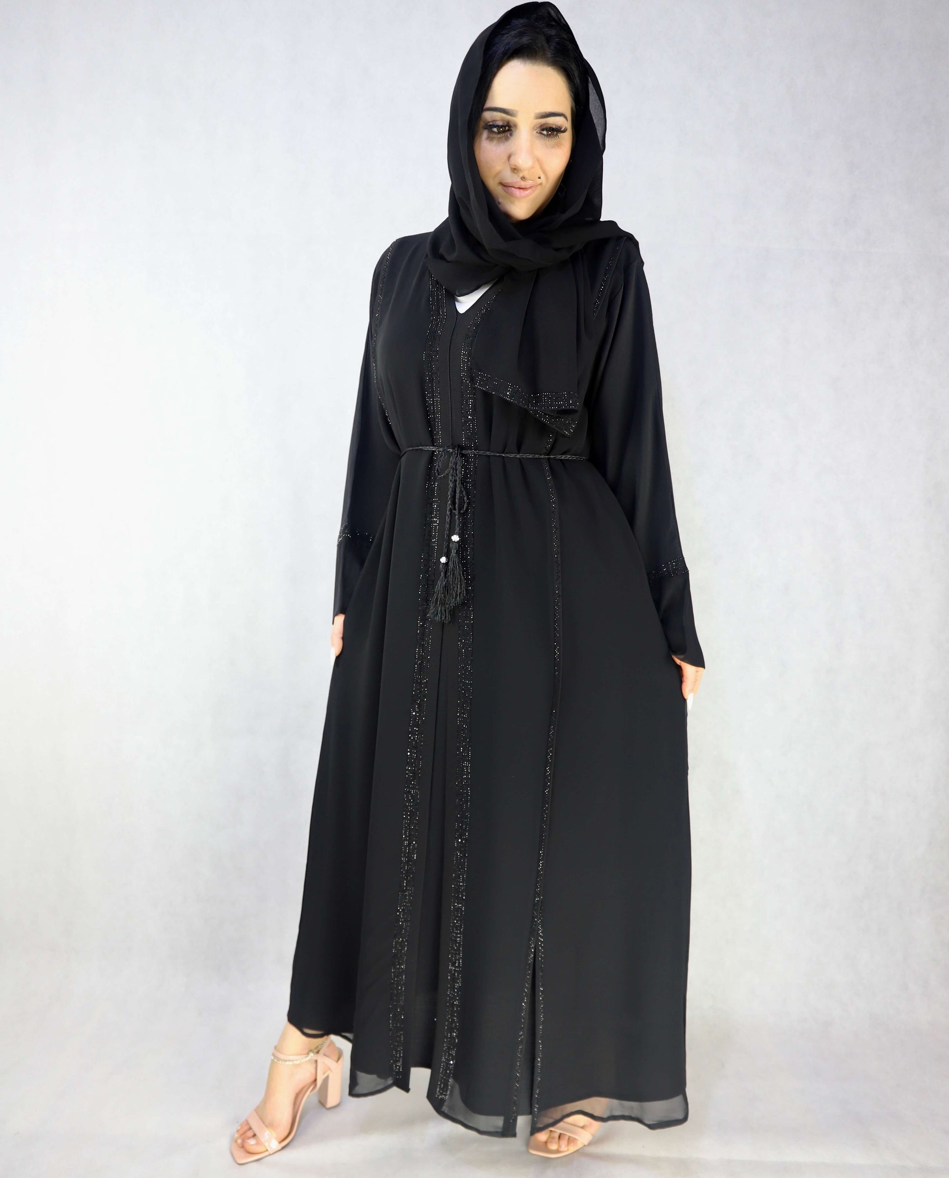 chiffon Abaya And zoom material black abaya For Women with  pockets,"abaya, abayas,modest abaya dress, modest dresses, black abaya, modest dress, abaya united kingdom, white abaya, abaya for women, modest dresses for women, modest maxi dresses, women abaya, abaya dress dresses, abayas for women, jilbab abaya islamic clothing modest clothing for women modest clothing dresses";
